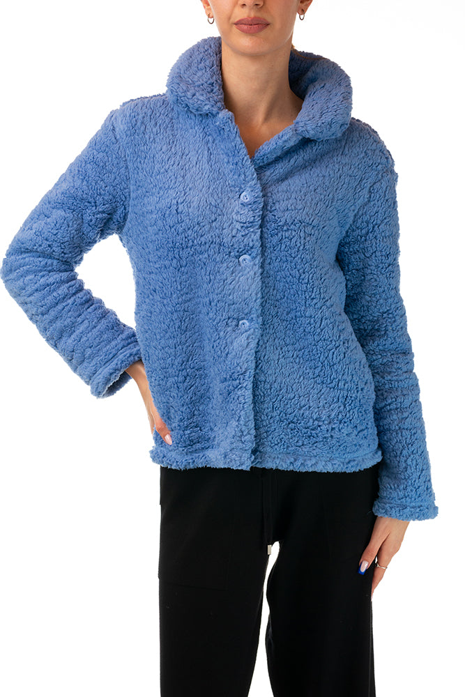 VESTAGLIA DONNA AZZURRO 88754 JEANS Brilliamo